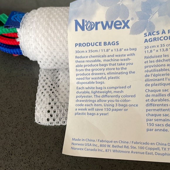 Norwex Reusable Produce Bags - Picture 3 of 4